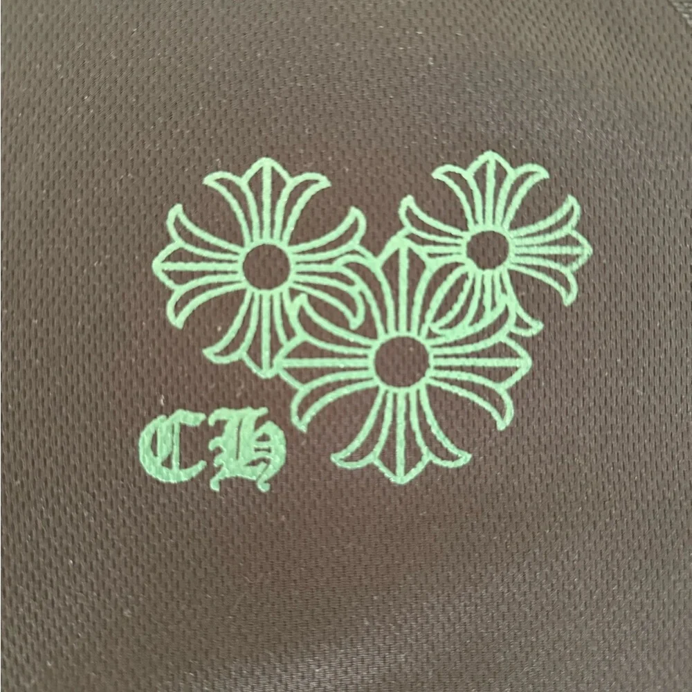 Vintage Chrome Hearts Black and Green Long Sleeve Tee, VERY RARE! - Picture 4 of 7